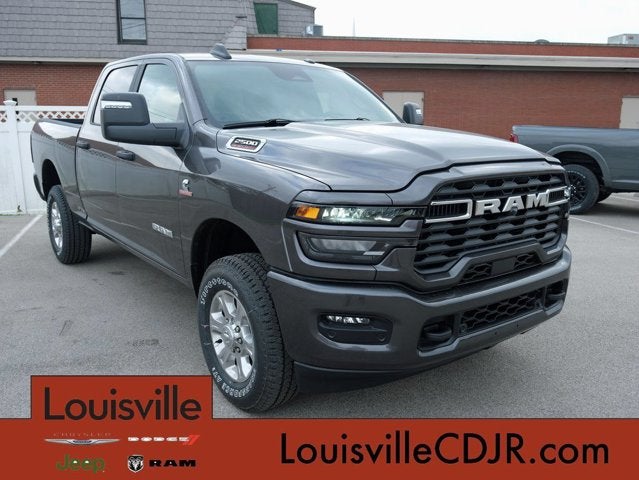 2026 RAM 2500 Big Horn in Granite Crystal Metallic Clear-Coat Exterior Paint — front three-quarter view