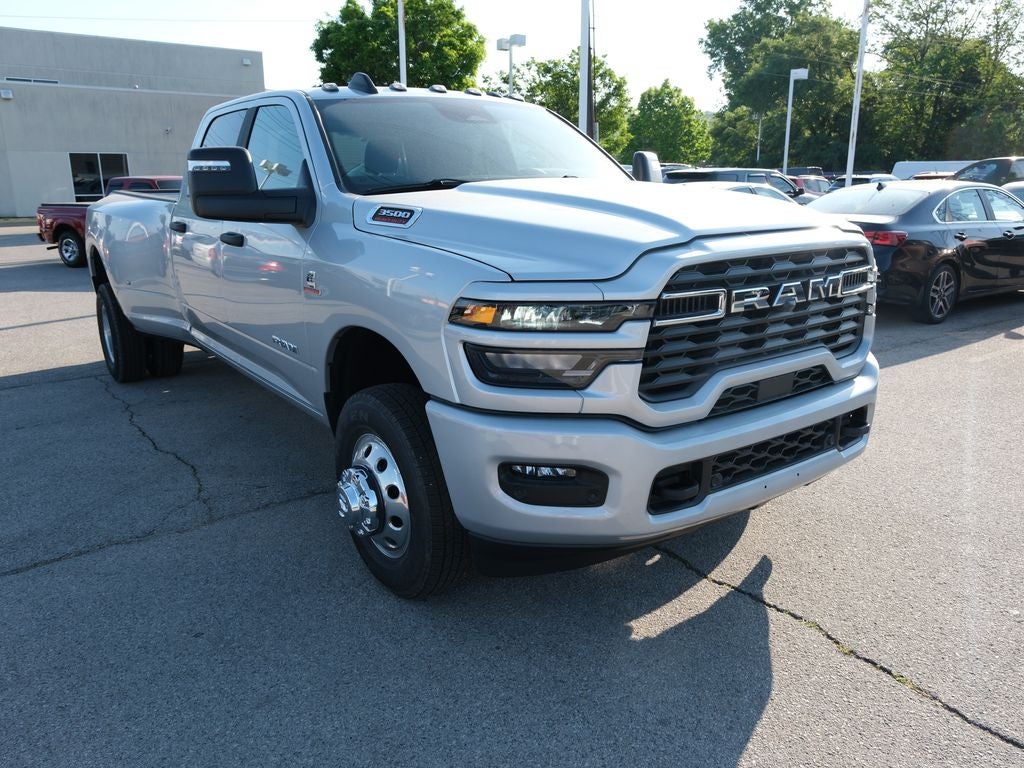 2026 RAM 3500 Big Horn in Silver-Zynith Exterior Paint — front three-quarter view